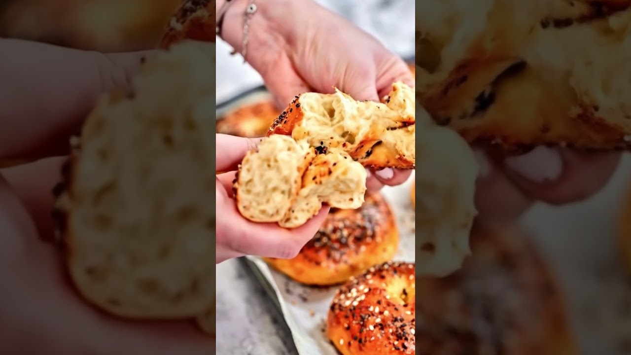 2-ingredient protein bagels are quick, easy, and yeast-free. Ready in 30 minutes