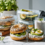 Protein Breakfast Bagels – Easy High-Protein Breakfast Recipes