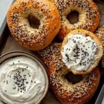 Two ingredients for protein-packed bagels