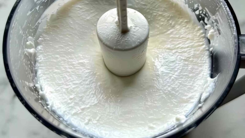 Blending Cottage Cheese Step
