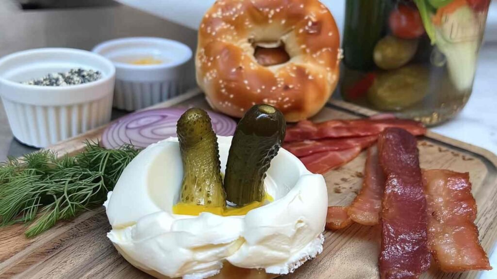 the Chopped Pickle Bagel Unforgettable