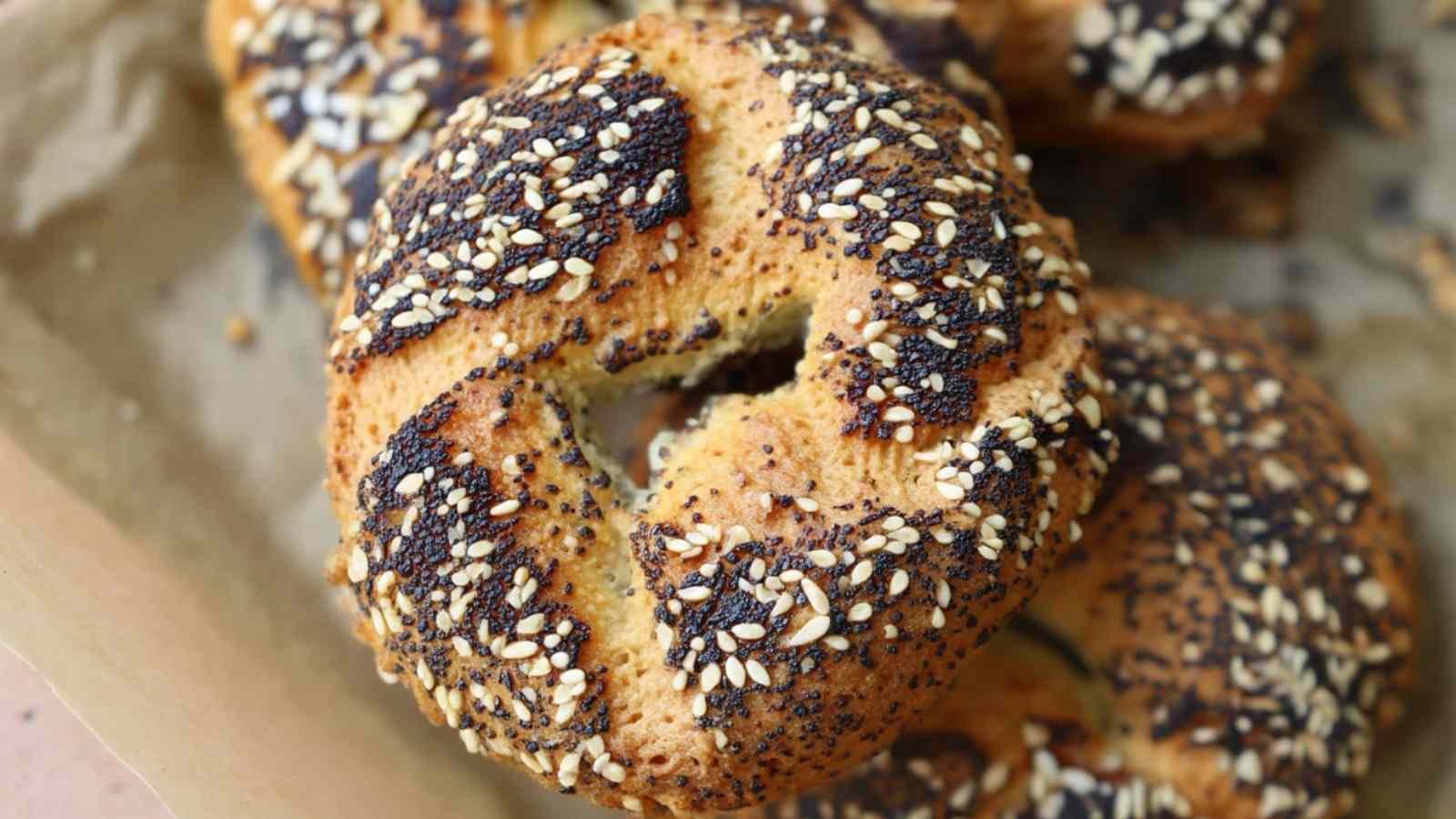 Cottage Cheese Bagels (Gluten-Free!)