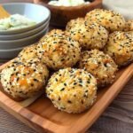 high-protein-bagel-bites
