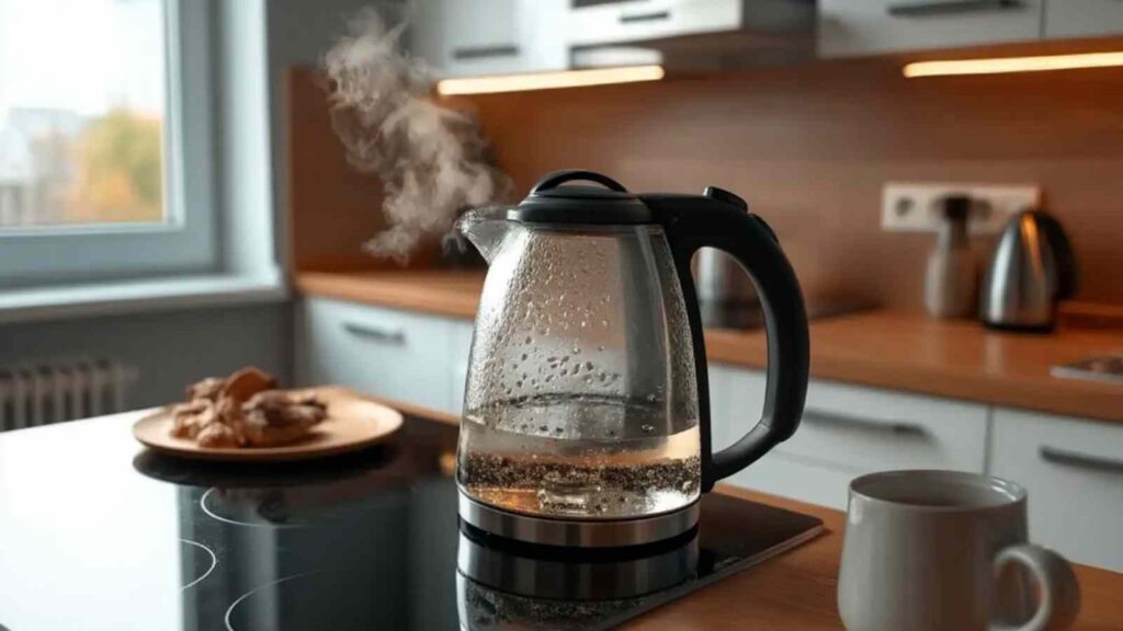 Hot Water Prep for Japanese Pink Salt Morning Drink
