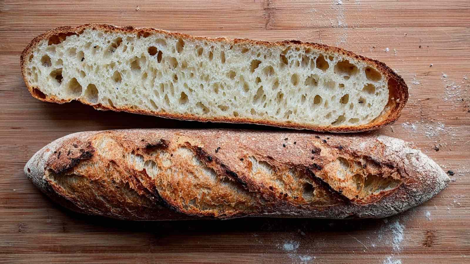Sourdough Baguette Recipe – 6 Golden Loaves