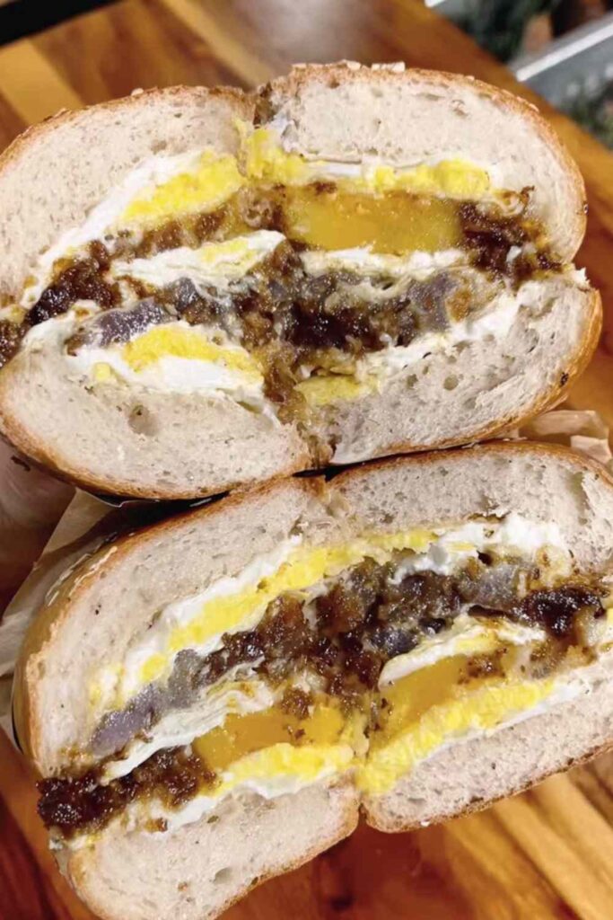 bagel sandwiches 1