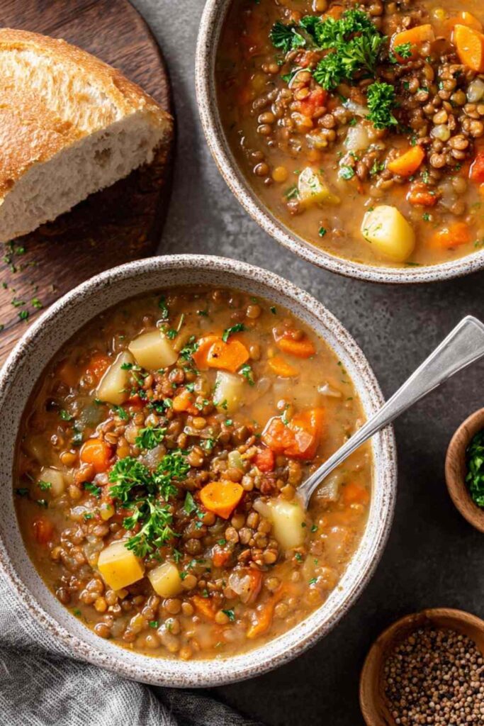 Anti Inflammatory Golden Lemon Lentil Soup Healing Delicious