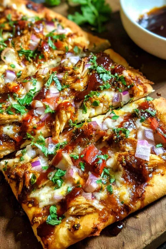 BBQ Chicken Flatbread