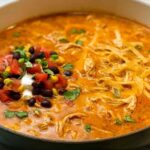 Best Chicken Enchilada Soup Recipe - Creamy High Protein Comfort Food