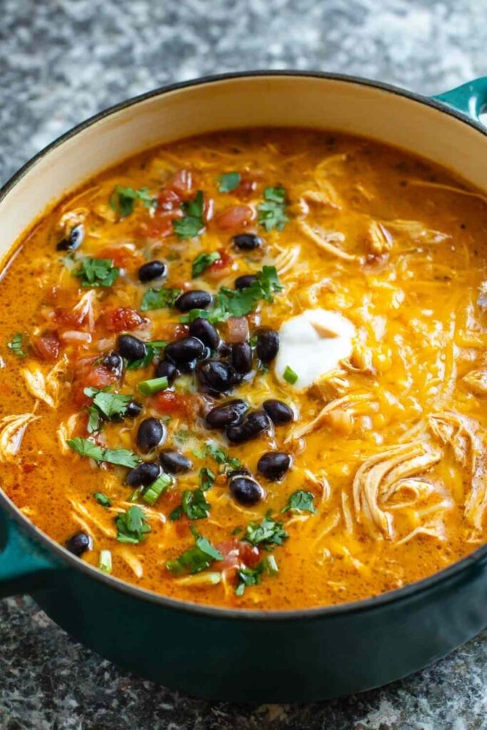 Best Chicken Enchilada Soup Recipe Creamy High Protein Comfort Food