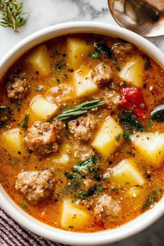 Best Italian Sausage and Potato Soup Recipe