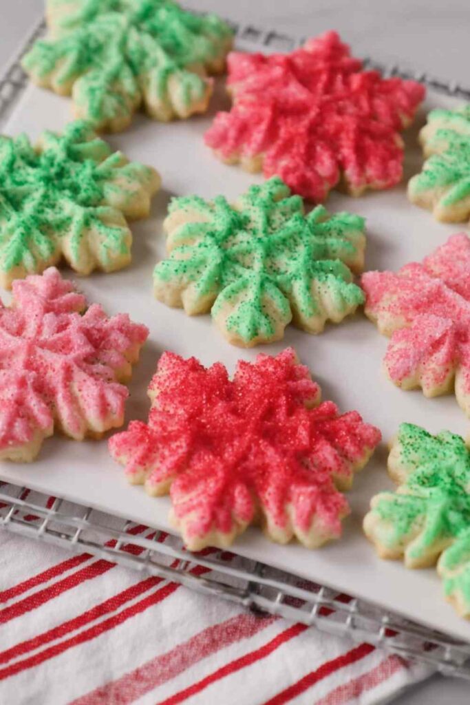 Christmas Spritz Cookies