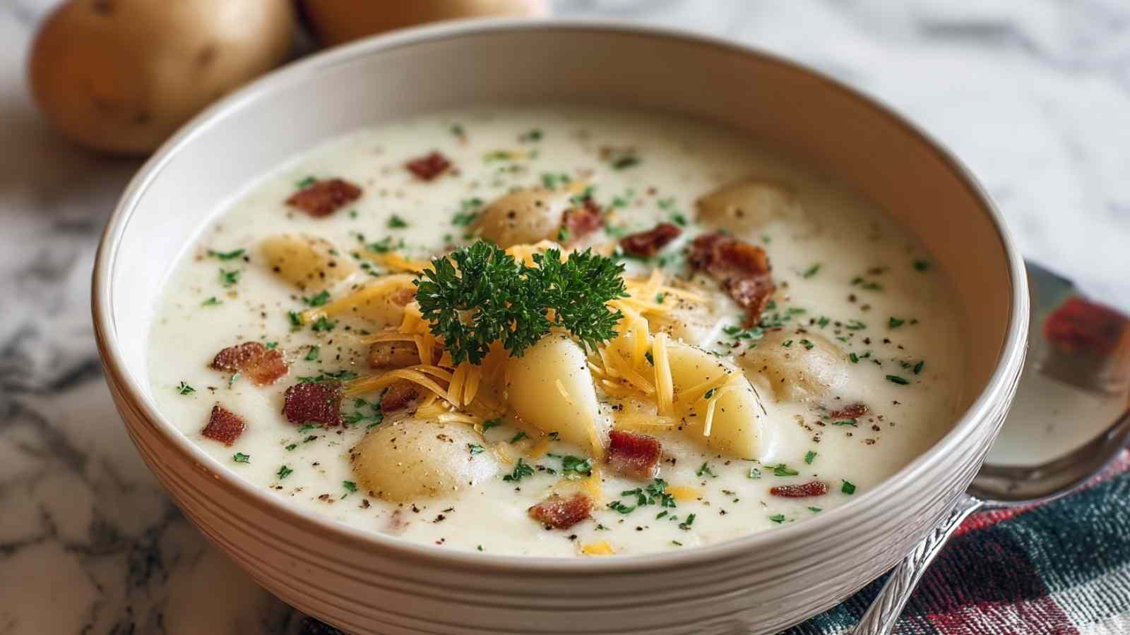 Creamy Rustic Potato Soup