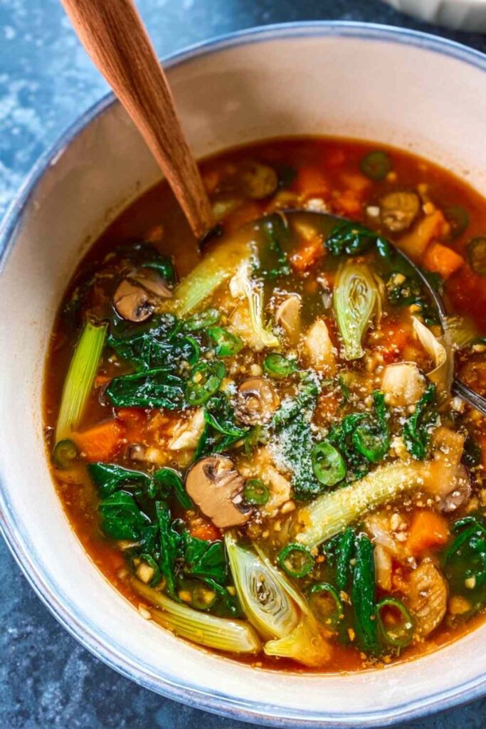 Easy Longevity Soup Recipe Blue Zone Inspired Healthy Bowl