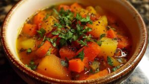 Roasted Winter Vegetable Soup Easy Roasted Winter Vegetable Soup - Cozy Comfort Food Recipe