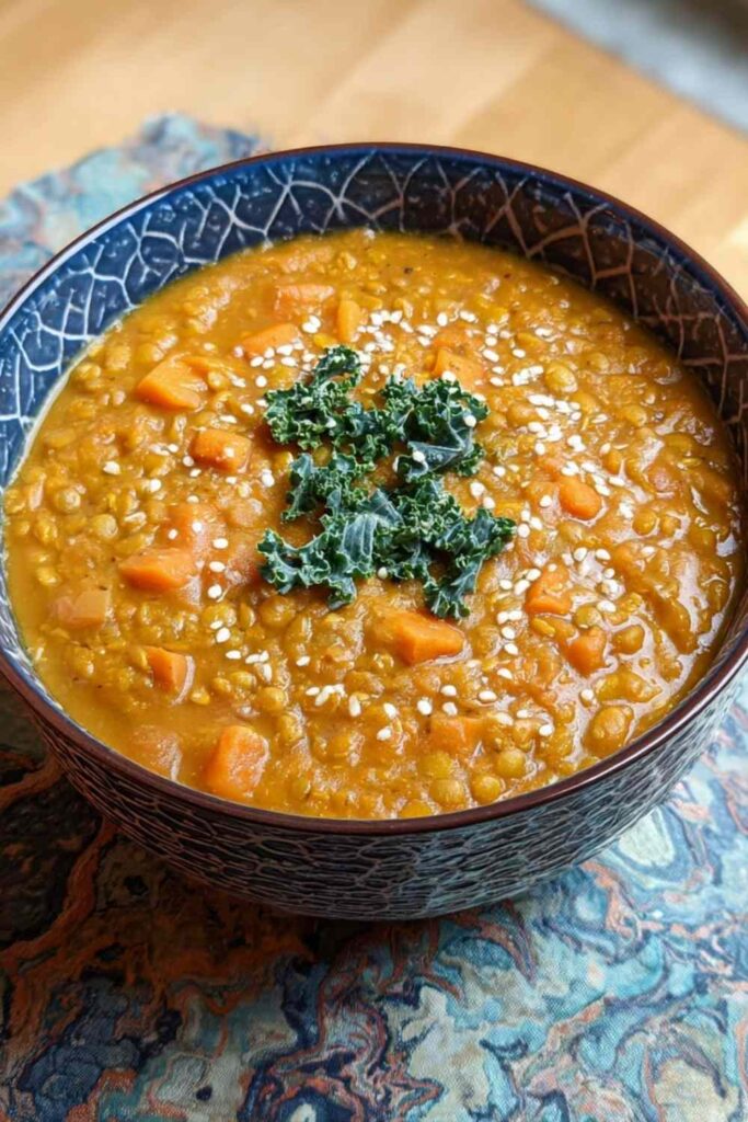 High Protein Lentil Soup 16g Protein Per Bowl