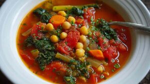 High-Protein Vegetable Soup Recipe - 15g Protein Per Bowl