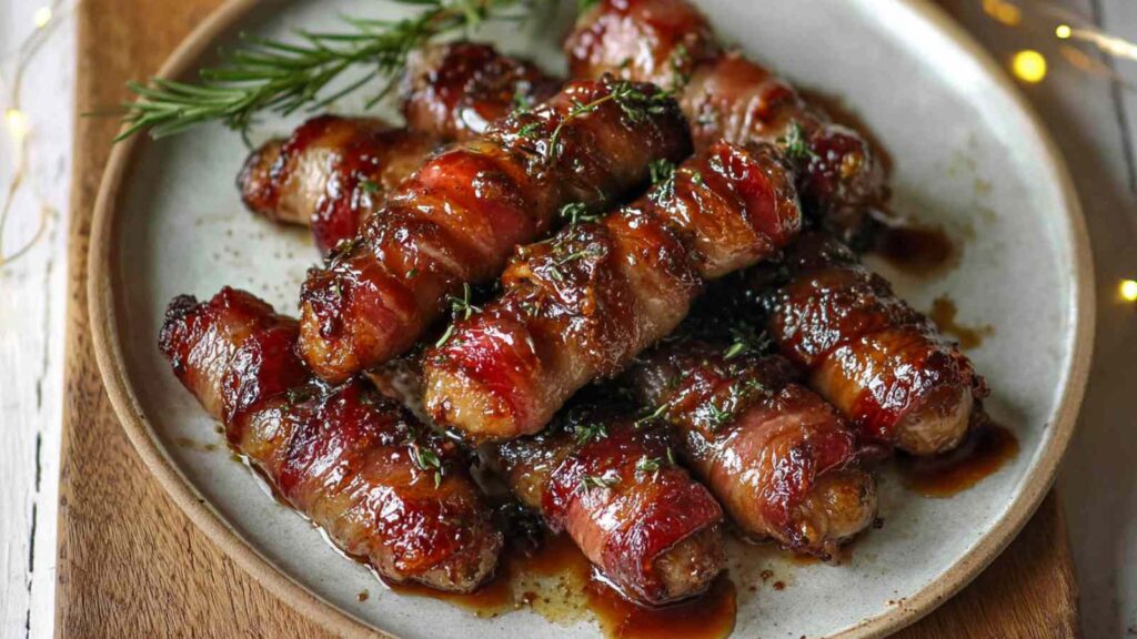 Irresistibly Sticky Pigs in Blankets – Glazed Golden and Gone in Minutes