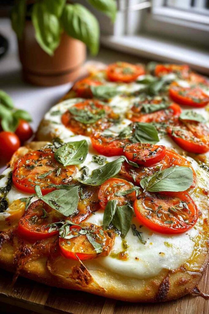 Margherita Flat Bread Pizza