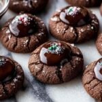 chocolate-thumbprint-cookies-with-ganache-on-cooling-rack