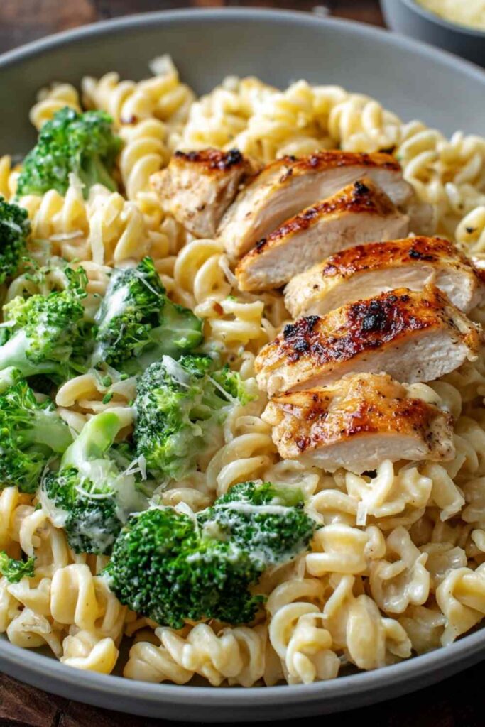 rotisserie chicken broccoli pasta recipe