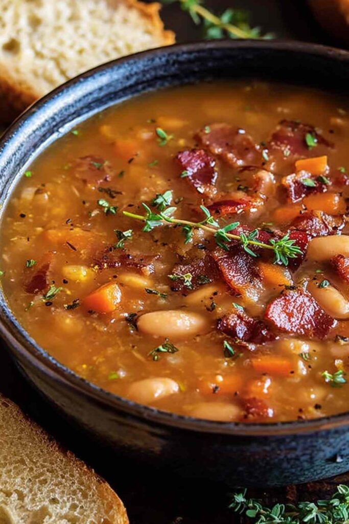Bean with Bacon Soup