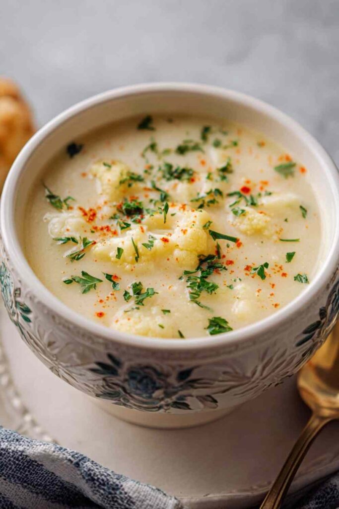 Cauliflower Soup recipe 2
