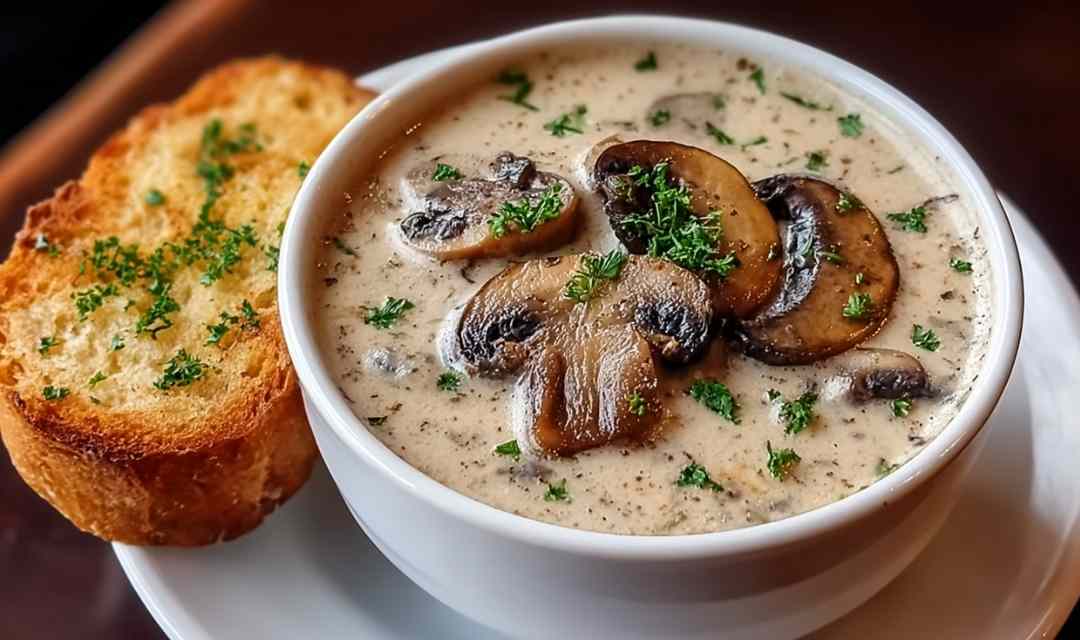 Creamy Mushroom Soup Recipe