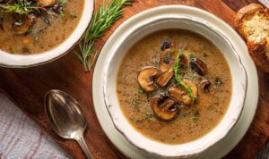 Double Umami Mushroom Soup