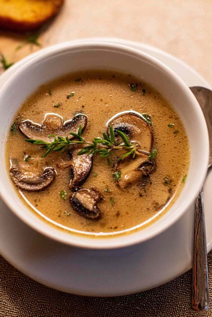 Double Umami Mushroom Soup