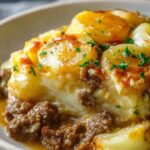 Easy Crockpot Hamburger Potato Casserole Recipe (Family Favorite!).