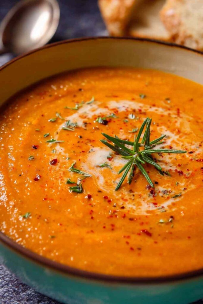 Roasted Vegetable Soup - Smooth and Creamy 4 Easy Roasted Vegetable Soup Recipe Creamy Smoky