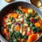 Easy Winter Minestrone Soup Recipe - Hearty & Delicious!.