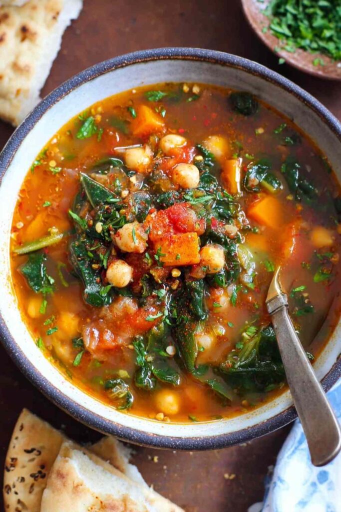 MEDITERRANEAN CHICKPEA SOUP 4 MEDITERRANEAN CHICKPEA SOUP 2