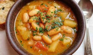 Potato and Bean Soup Potato and Bean Soup