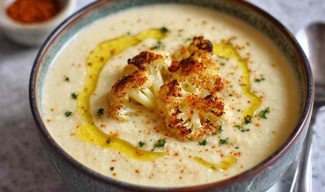 Roasted Cauliflower Soup