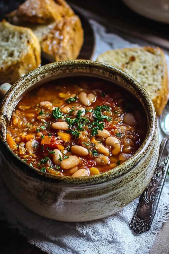 Serbian White Bean Soup 4 Serbian White Bean Soup