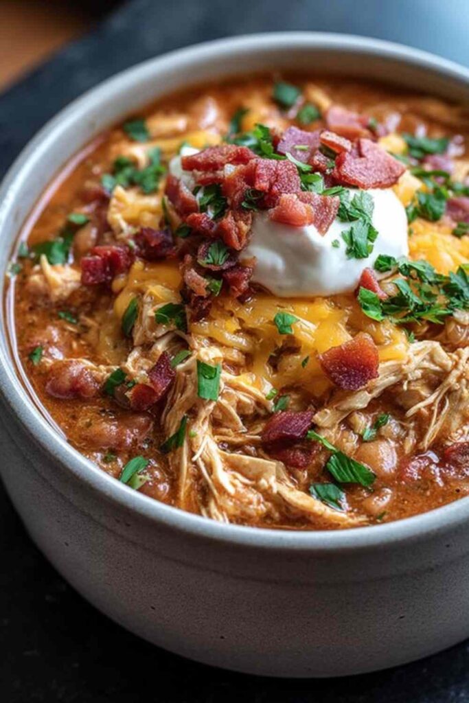 Slow Cooker Crack Chicken Chili 4 Slow Cooker Crack Chicken Chili 2