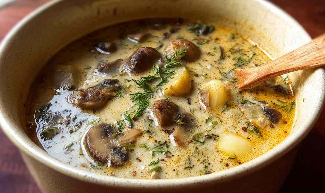 Ukrainian Mushroom Soup recipe
