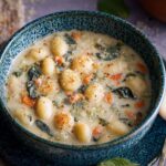 Easy Vegetarian Gnocchi Soup Recipe - Creamy Comfort Bowl