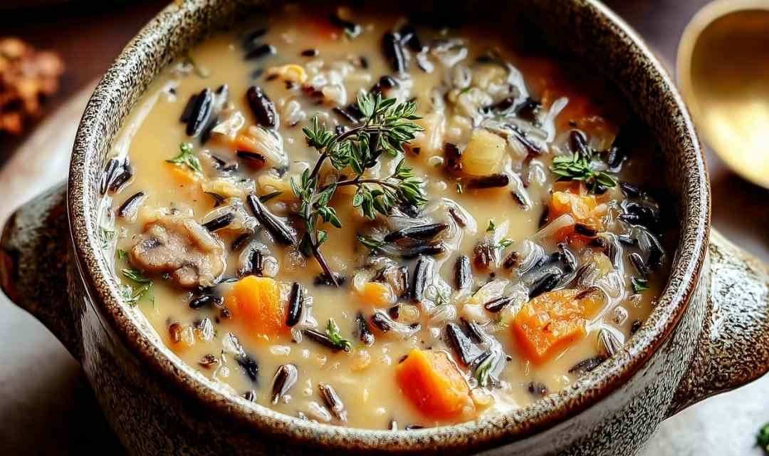 Autumn Wild Rice Soup