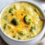 BROCCOLI POTATO CHEESE SOUP