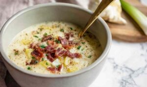 Bacon Potato Leek Soup