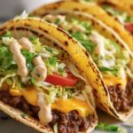 Big Mac Style Smash Burger Tacos