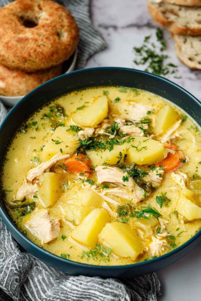 CHICKEN POTATO SOUP