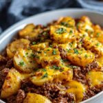Cheesy Ground Beef and Potatoes