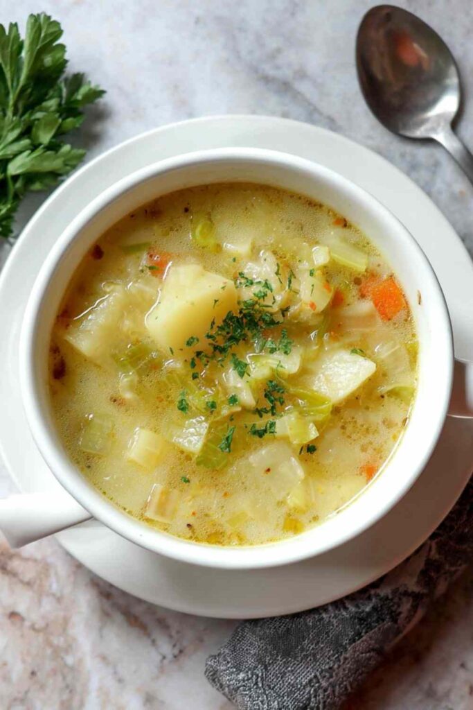Chunky Leek and Potato Soup