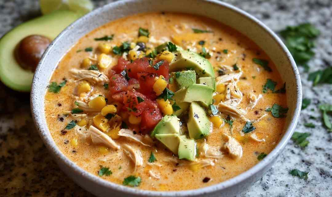 Creamy Chicken Enchilada Soup 1