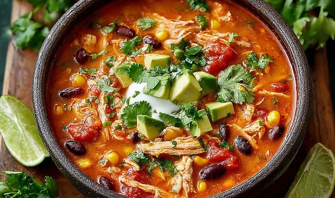 Creamy Chicken Enchilada Soup 3