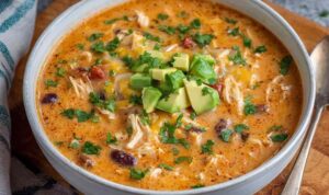 Creamy Chicken Enchilada Soup Creamy Chicken Enchilada Soup (5)